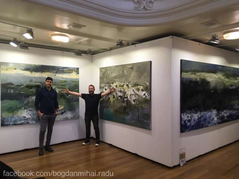Un pictor român a căștigat locul 1 la  Oxford International Art Fair 2018