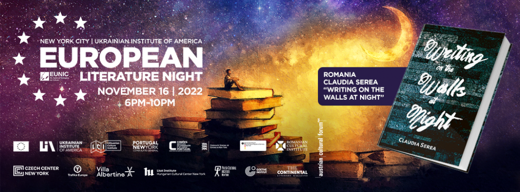 Noaptea Literaturii Europene de la New York reafirmă solidaritatea scriitorilor cu Ucraina